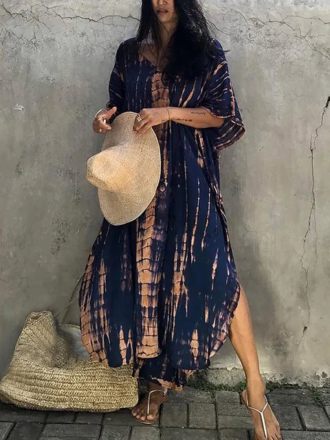 Kayla  | Women Janne Caftan Maxi Summer Dress