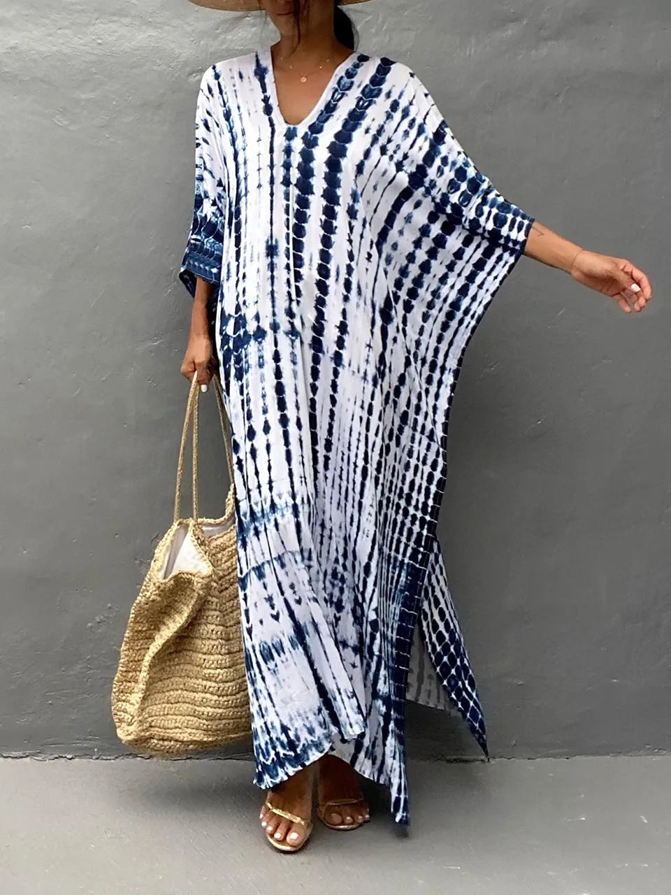 Kayla  | Women Janne Caftan Maxi Summer Dress
