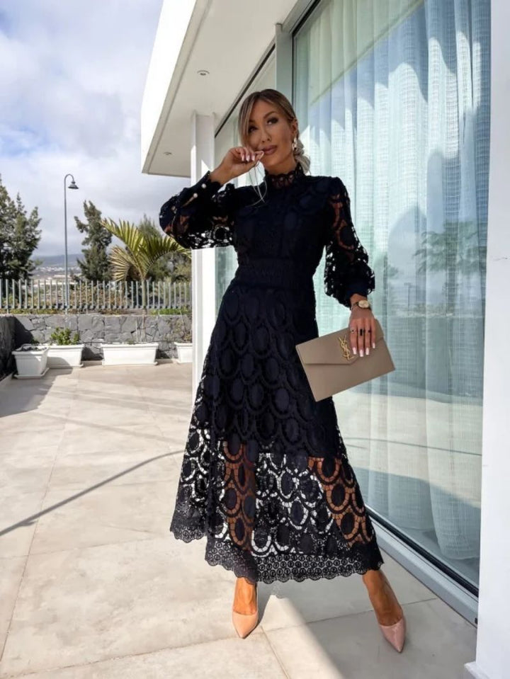 Camille | Women Elegant Long Sleeve Party Dress
