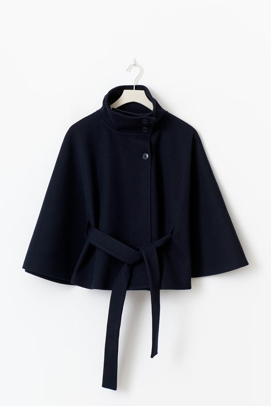 Erica | Women’s Winter High Collar Belted Coat