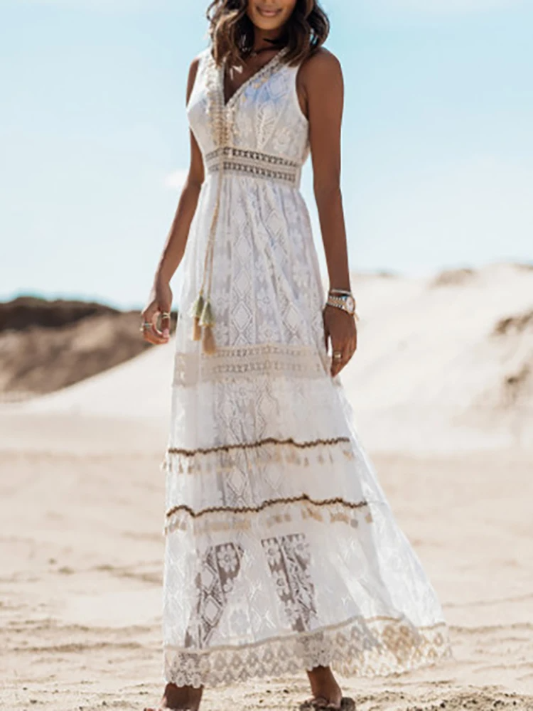 Hailey | Women Bohemian Style Summer Maxi Dress