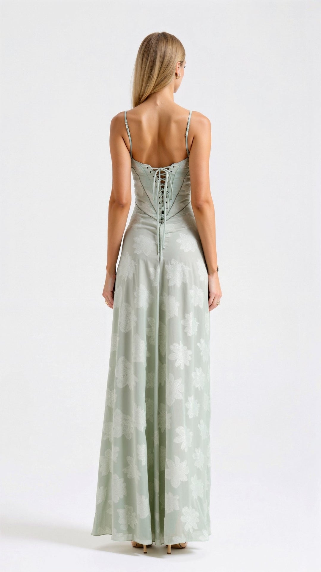 Donna | Women Wedding Guest Bustier Maxi Dress