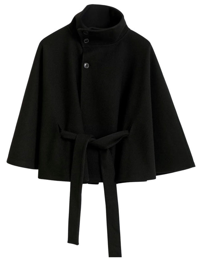 Erica | Women’s Winter High Collar Belted Coat