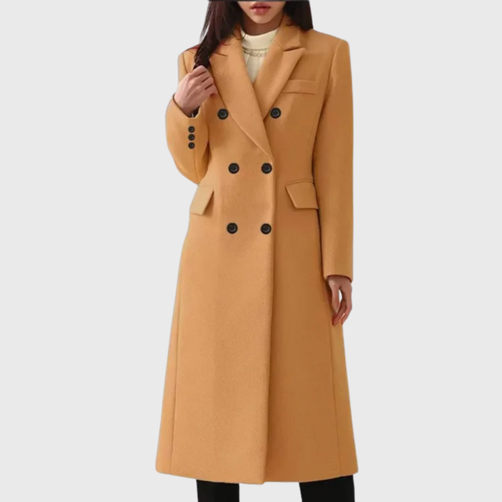 Violet | Women Classic Wool Overcoat