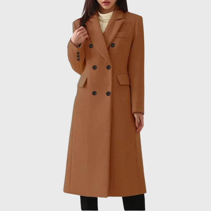 Violet | Women Classic Wool Overcoat