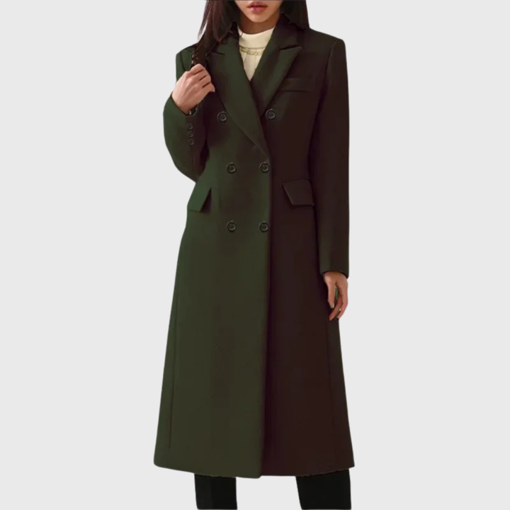 Violet | Women Classic Wool Overcoat