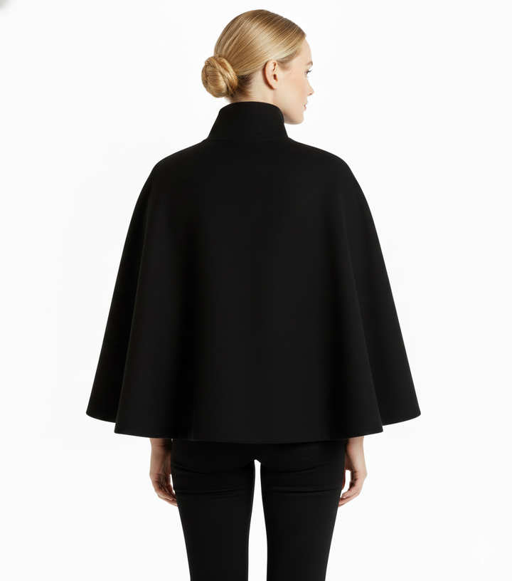 Erica | Women’s Winter High Collar Belted Coat