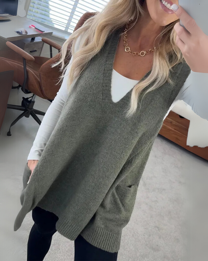 Amisa | Cozy Knit Vest