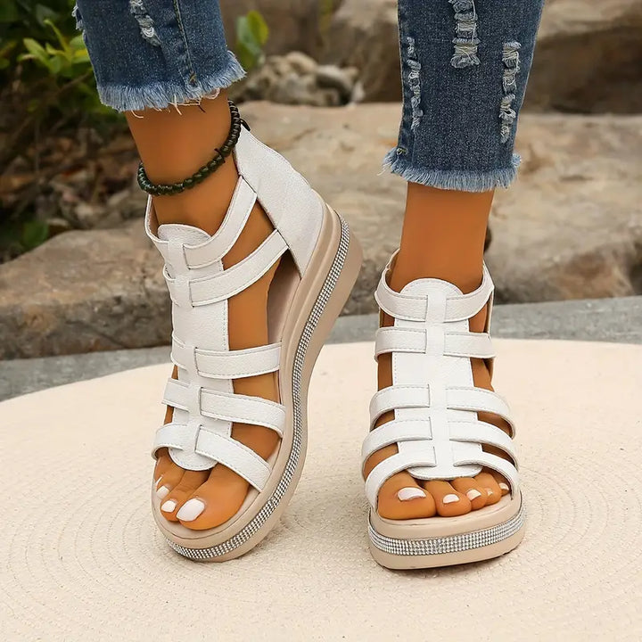 Axelle | Elegant Wedge Sandals