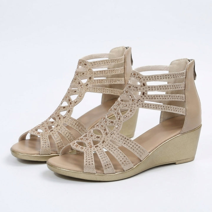 Luna Wedge Sandal - Fashionable women's orthopedic sandals